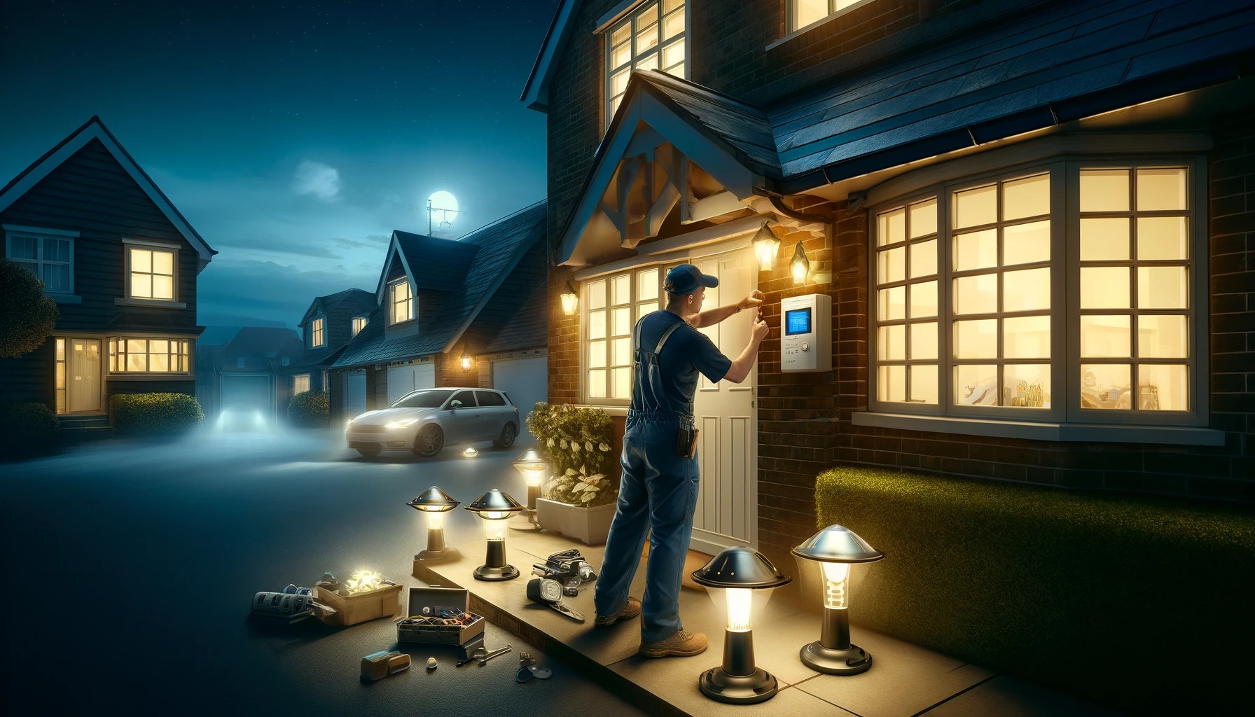 Bolstering Residential Security: Outdoor Lighting Tips by MBLOCKSMITHS